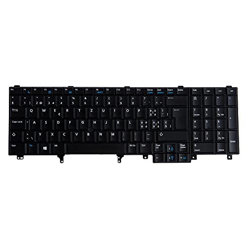 Origin Storage KB-VCHV5 N/B E5440 Swiss Layout Tastatur