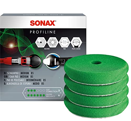 SONAX 04942410 SchaumPad medium 85 (4 Stück)