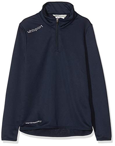 uhlsport Herren Essential 1/4 Zip Top Sweatshirt, Marine/Weiß, S