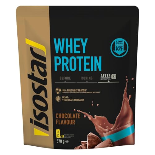 Isostar Whey Protein Schokoladenbraun, 570 g