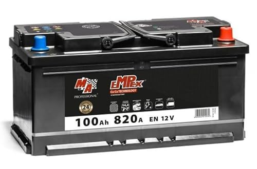 Autobatterie EMPEX 100, Ah 820, A/EN 56-060 L 353mm B 175mm H 190mm NEU