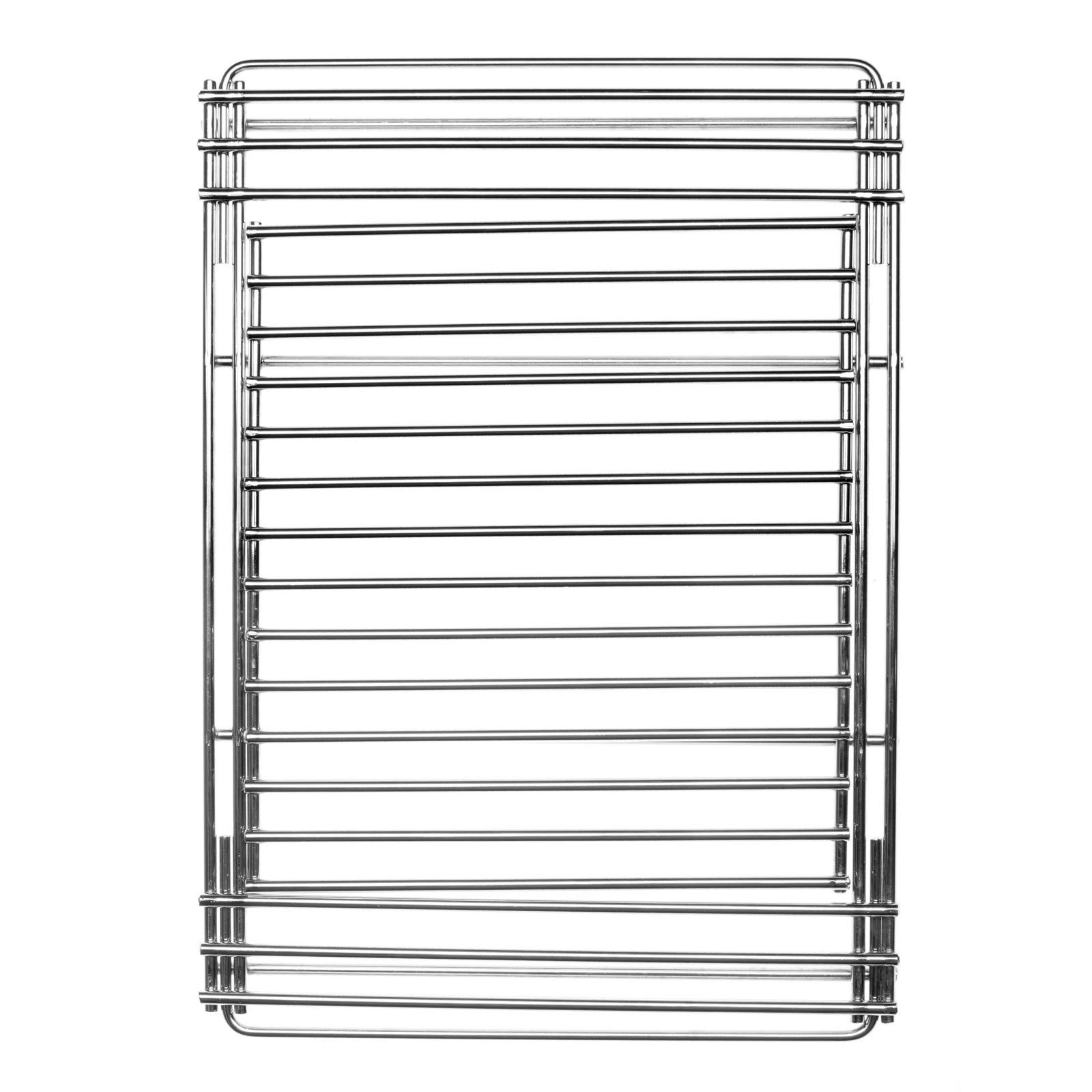 tepro Grillzubehör Hauptrost 28 x 39 cm für Rost-in-Rost-System - eckig, verstellbare Grillrosttiefe, ca. 39 - 50 cm Chrome