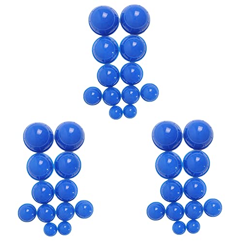 CONFUSE 36 Stück Blau Vakuum SchröPf Becher für Das Gesundheits Wesen Silikon Saugnapf Massage