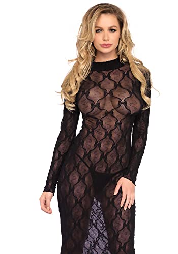 Very Sexy Lingerie Long sleeved long Kleid