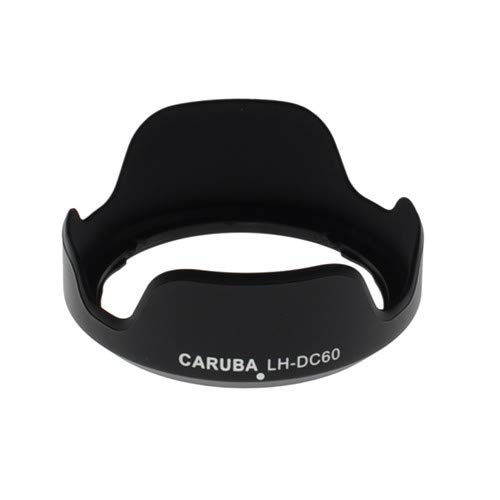 Caruba LH-DC60 Objektivdeckel für Canon Powershot SX30 is Canon PowerShot SX40 HS Canon PowerShot SX50 HS schwarz