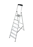 KRAUSE Stehleiter Safety, 7 Stufen, 126351