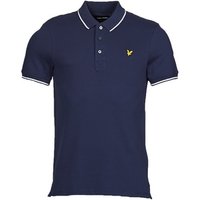 Lyle & Scott Poloshirt für Herren - Tipped Polo Shirt mit Kurzarm, Baumwolle Polo T-Shirt
