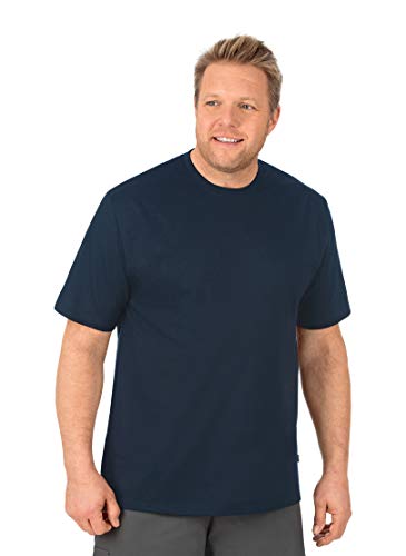 Trigema Herren 638202 T-Shirt, Blau (Navy 046), XXX-Large