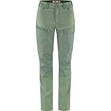 Fjallraven 89834-613-614 Abisko Midsummer Zip Off Trousers W Pants Damen Jade Green-Patina Green Größe 44
