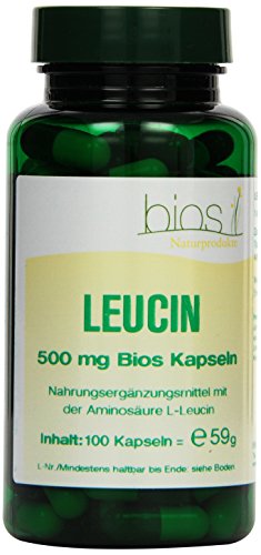 Bios Leucin 500 mg, 100 Kapseln, 1er Pack (1 x 59 g)