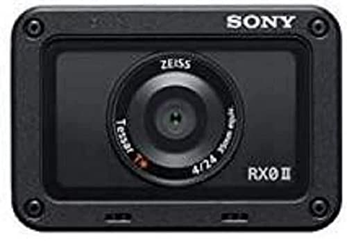 Sony DSC-RX0M2G Digitalkamera 15.3 Mio. Pixel Schwarz 4K-Video, Bluetooth, Spritzwassergeschützt, Staubgeschützt, Stoßfest