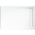 Schulte Duschwanne, Sanitäracryl, mit Rinne, weiß, rechteckig, 100 x 90 x 2,5 cm