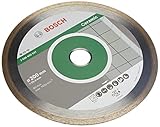Bosch Accessories Bosch Professional 1x Diamanttrennscheibe Standard for Ceramic (für Stein, Keramik, Fliesen, Marmor, Ø 200 x 25,40 x 1,6 x 7 mm, Zubehör für Fliesenschneider)
