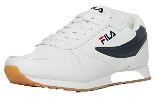 Fila Herren Orbit Low Sneaker, Weiß (White 1010263-98f), 43 EU