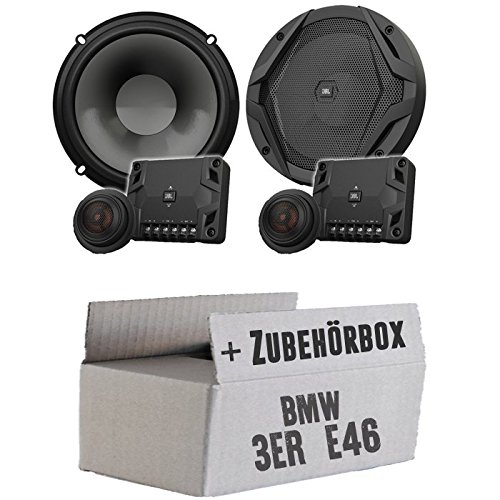 JBL GX600C | 2-Wege | 16,5cm Lautsprecher System - Einbauset für BMW 3er E46 - justSOUND