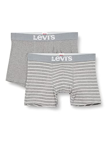 Levi's Herren Levis Men Vintage Stripe Yd Boxer 2P Boxershorts, Mehrfarbig (Pink Combo 001), Small (Herstellergröße: 010) (2er Pack)