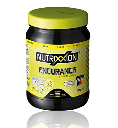 NUTRIXXION® | High Energy Drink Endurance, Energie Drink für Sportler, mit BCAA, Vitaminen & Mineralien, Lemon | 700g