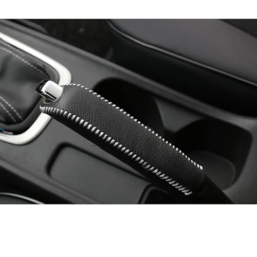 Auto Handbremsen-Abdeckung, für Audi Q5 8R 2008-2017 Rutschfest Griff Protector Innenraum Handbremsgriff SchutzhüLle ZubehöR,C