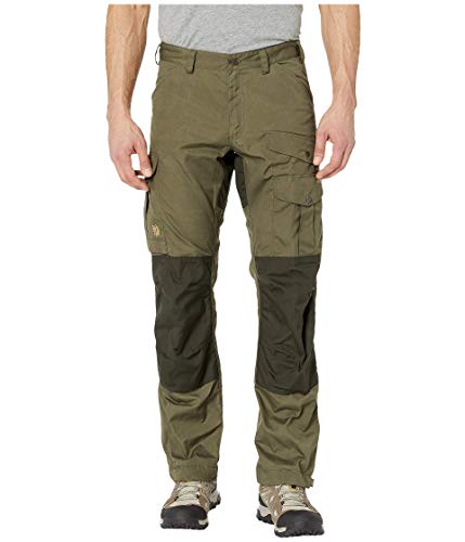 FJALLRAVEN Herren Vidda Pro Trousers Regular M Hose, Grün (Laurel Green/deep Forest), 46