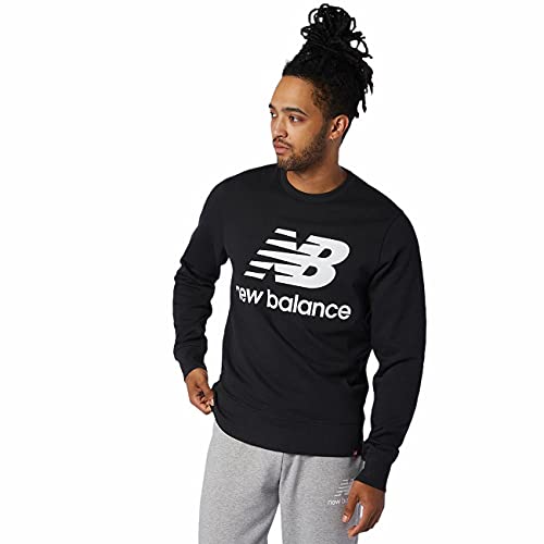 New Balance Essentials Stacked Logo Crew Sweatshirt Herren