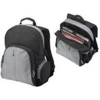 Targus Essential 15.4 - 40,60cm (16) / 39.1 - 40.6cm Laptop Backpack - Notebook-Rucksack - 40.6 cm (16) - Grau, Schwarz