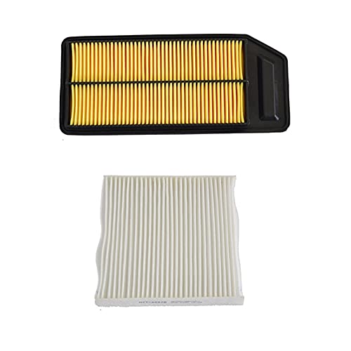 Innenraumluftfilter, EVURU Auto Motor Luftfilter Kabine Luftfilter Fit for Accord 2,0 L 2,4 L 2003-2008 17220-RAA-A00 80292-SDG-W01