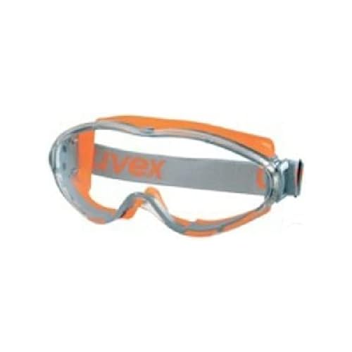 neoLab 2-2029 Vollsicht-Schutzbrille HC-AF Farblos, Orange/Grau