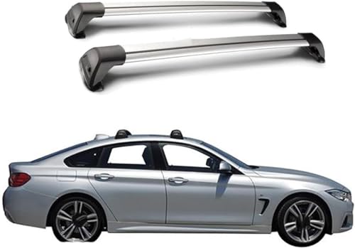Auto Hochwertig Dachträger für-BMW 4 Series Gran Coupe 4 Door Coupe 2014-2016, Hochwertig Querträger Lastenträger Gepäckträger Änderung Zubehör