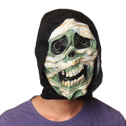 Folter Horror Latex Maske Horror Kopfbedeckung für Halloween Karneval Kostüm Party Requisiten