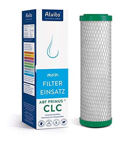 Alvito AquaNEVO Blockfilter ABF Primus CLC Filtereinsatz mit Kalkschutz
