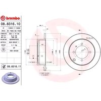 BREMBO - Bremsscheibe