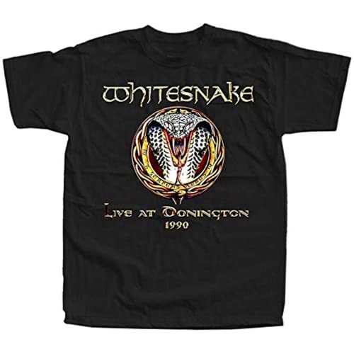 Whitesnake - Live at Donington 1990, T Shirt (Black) S-5XL XXL