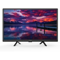 STRONG SRT 24HE4023 | 24'' HD TV | 12 V kompatibel | Camping Fernseher | DVB-T2/C/S2 | Hotelmodus | On-Screen-Programmführer mit Timer | schwarz