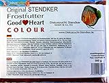 Stendker Frostfutter Sparpaket NEU!! 10 x GoodHeart Colour Diskusfutter/Rinderherz 500g Flachtafel/für farbenprächtige Diskusfische