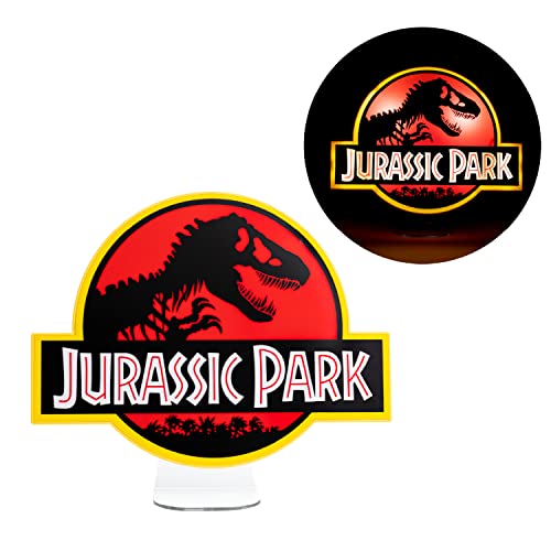 Paladone Jurassic Park Logo Light - USB & Battery Operated
