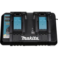 Makita power source kit li 18v mit 4x bl1850b akku 5,0ah + dc18rd doppelladegerät ( 197626-8 ) + makpac