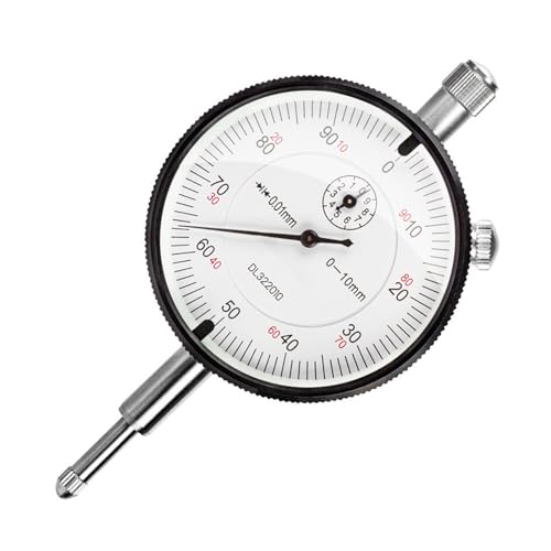 OralGos Großes 56 mm Messuhr mit klaren Markierungen, Aluminiumlegierung, präzise Messungen für verschiedene Anwendungen