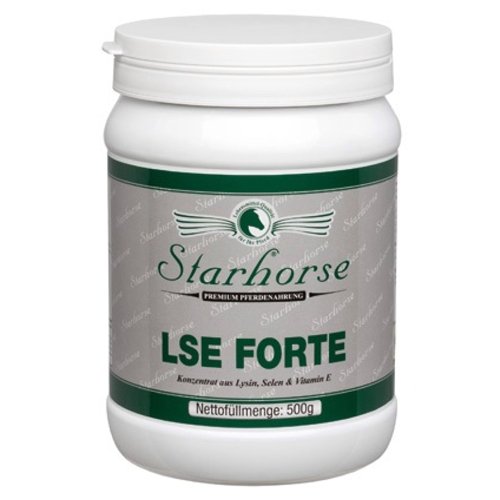 Starhorse LSE für Pferde lockere Muskeln Lysin Vitamin E 500g