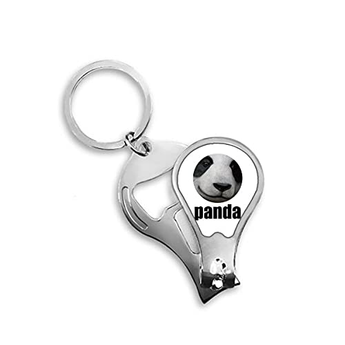 Chinesischer Nationalschatz Tier Panda Fingernagel Schneider Öffner Schlüsselanhänger Schere