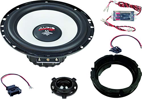 Audio System MFIT kompatibel mit VW Golf 6 EVO 2 Lautsprecher 165 mm 2-Wege Golf 6 Compo System