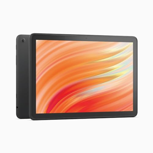 Zertifiziert und generalüberholt Fire HD 10-Tablet 2023, brillantes 10,1-Zoll-Full-HD-Display, Octa-Core-Prozessor, 3 GB RAM, bis zu 13 Stunden Akkulaufzeit, 64 GB, schwarz, mit Werbung