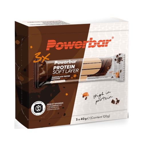 Powerbar Protein Soft Layer Bar Multipack 10x(3x40g) Chocolate Toffee Brownie