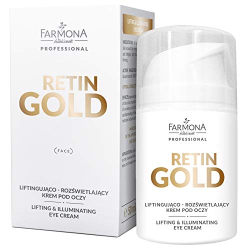Farmona Professional Retin Gold Lifting and Illuminating Unteraugencreme, 50 ml