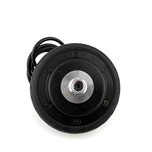 L-faster 24V/36V 200W 5 Inch Electric Scooter Motor Wheel with Solid Tire 5" Electric Brushless DC Gearless Hub Motor with Hall Sensor (24V)