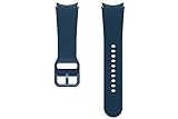 Samsung Sport Band (S/M) ET-SFR93 für die Galaxy Watch6 | Watch6 Classic, Uhrenarmband, Sport Armband, Armband Damen, Original Armband, Fluorkautschuk, elastisch, langlebig, guter Sitz, Indigo