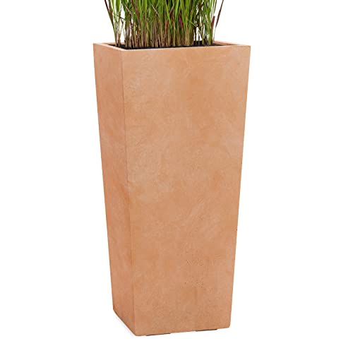 Pflanzk�bel CONIC in Rost - 50cm x 23cm x 23cm