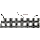 Fanuse LED Matrix Panel, WS2812B RGB 832 Digitale Flexible Punkt Matrix Individuell Adressierbarer LED Bildschirm