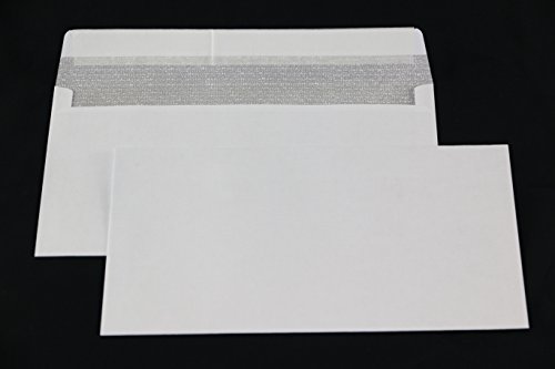 1000 Stück Kompaktbrief Briefumschläge weiß Haftklebung 125x235 mm HK ohne Fenster