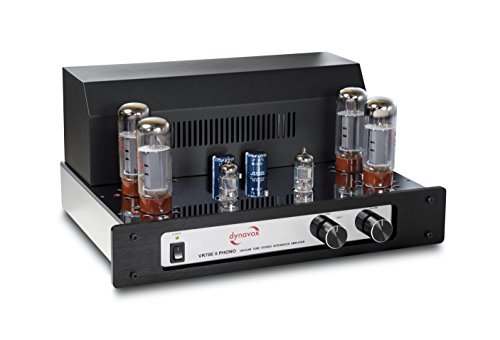 Dynavox VR-70 E II Phono-Röhrenvollverstärker chrom