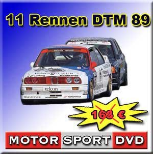 DTM Paket 1989 * alle Rennen in kompletter Länge